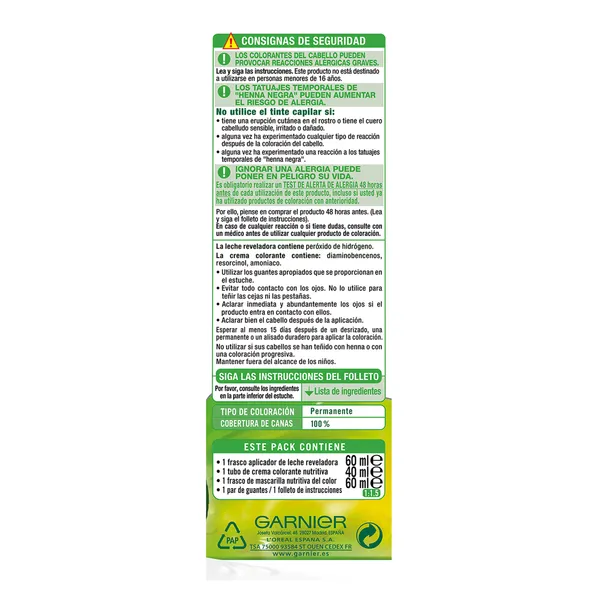 Tinte castaño claro nº5 Nutrisse caja 1 unidad 3