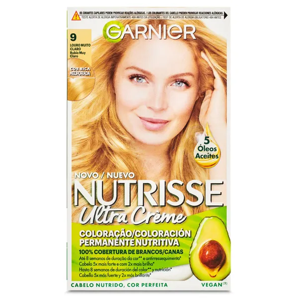 Tinte rubio muy claro nº9 Nutrisse caja 1 unidad 2
