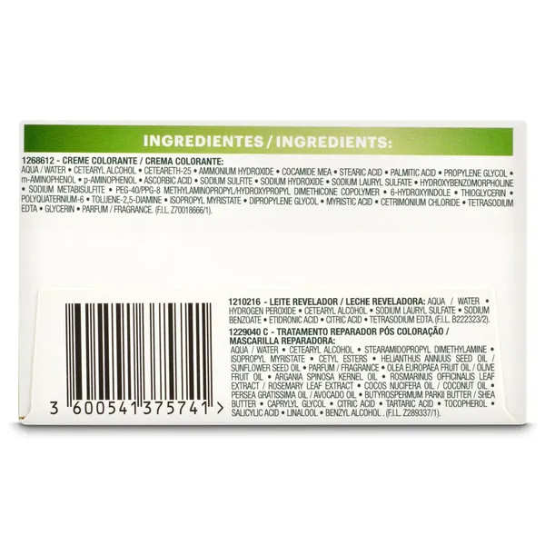 Tinte rubio dorado N.º 7.3 Nutrisse caja 1 unidad 4