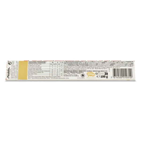 Chocolate blanco Toblerone bolsa 100 g 3