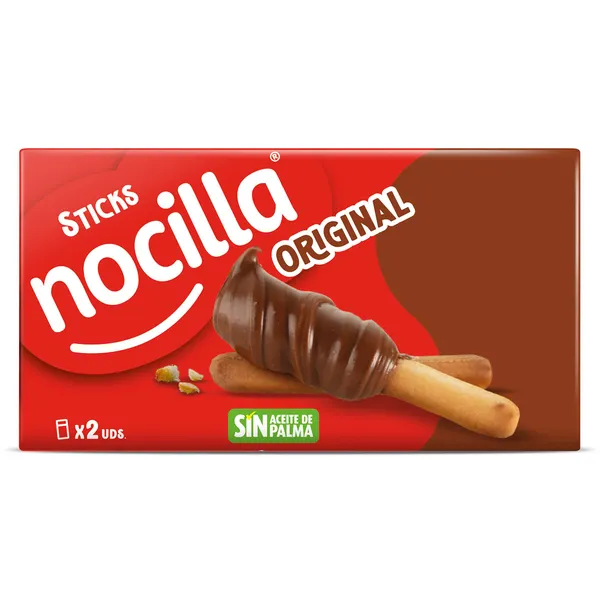 Sticks con crema de cacao con avellanas Nocilla caja 60 g 2