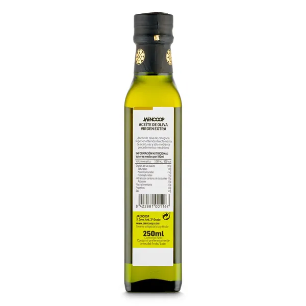 Aceite de oliva virgen extra Jaencoop 250 ml 3