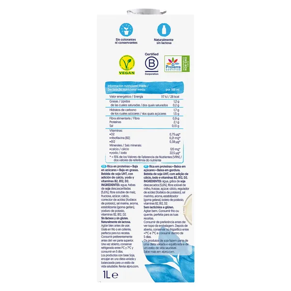 Bebida de soja Alpro 1 L 4
