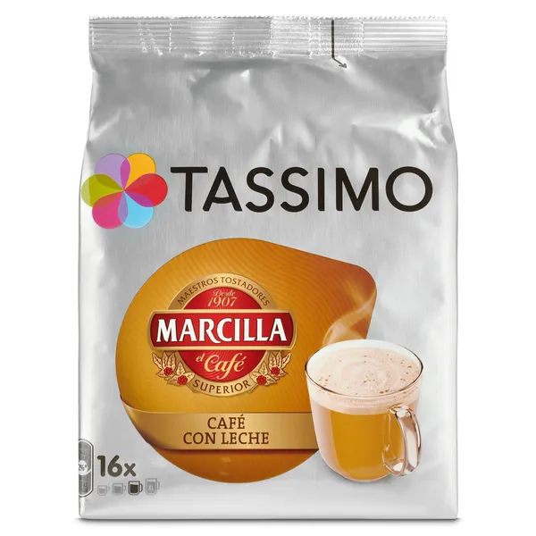 Cápsulas de café con leche Marcilla 16 unidades 2