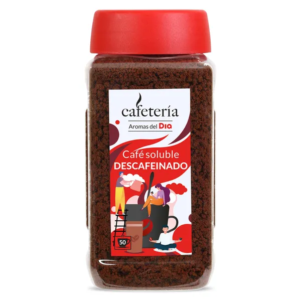 Café soluble descafeinado Dia Cafetería 100 g 2