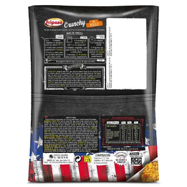 Crunchy de pollo Fripozo 300 g 3