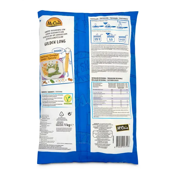 Patatas fritas largas McCain 1 Kg 2