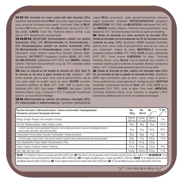 Magnum mini intense dark 70% 6 x 44 g 3