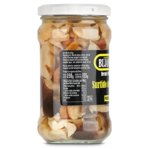 Revuelto de setas Bujanda frasco 155 g 2