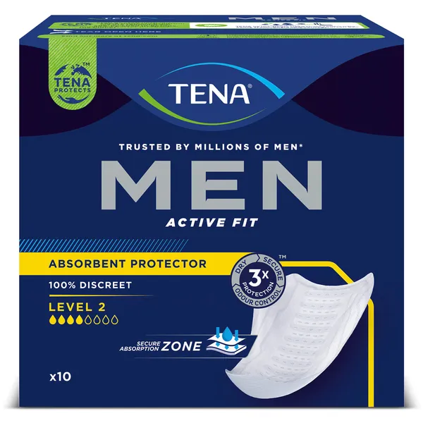 Compresas de incontinencia level 2 Tena Men Discreet caja 10 unidades 2