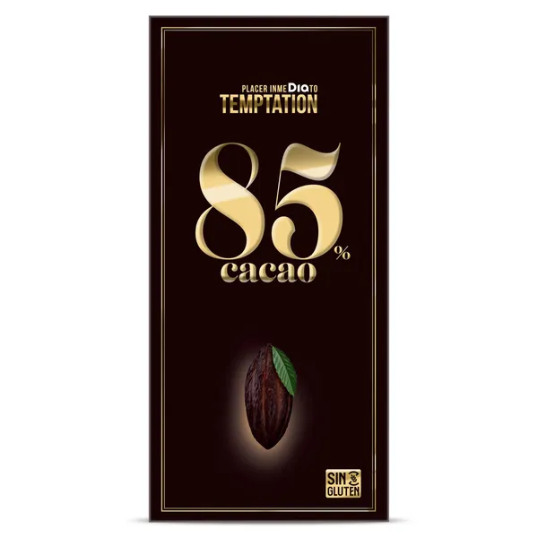 Chocolate negro 85% cacao Dia Temptation 100 g 2
