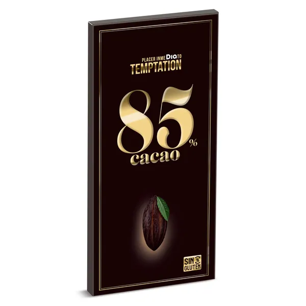 Chocolate negro 85% cacao Dia Temptation 100 g 3