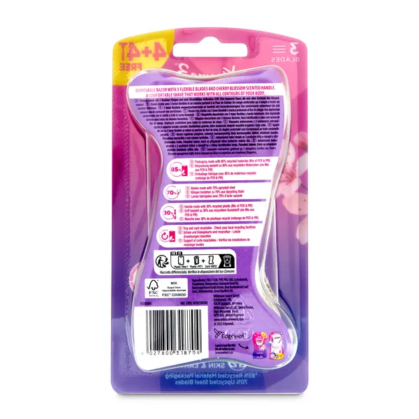 Maquinilla desechable mujer Wilkinson blister 8 unidades 2