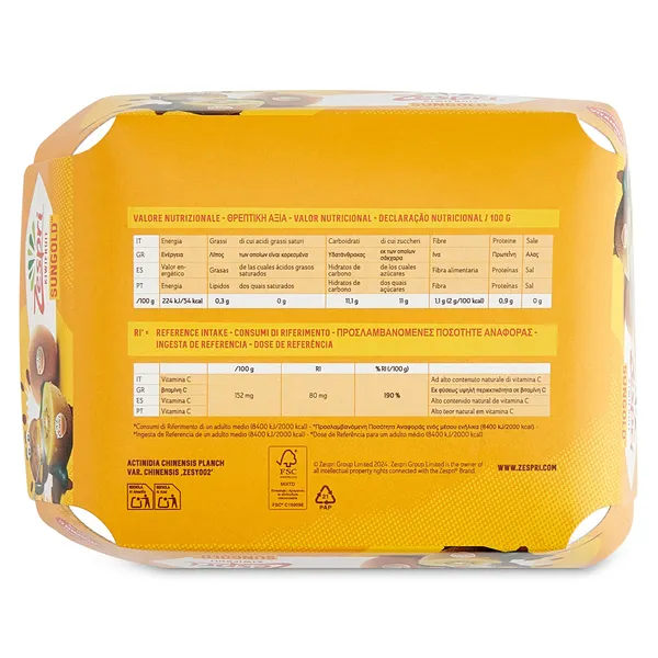 Kiwi amarillo Zespri bandeja 500 g 4