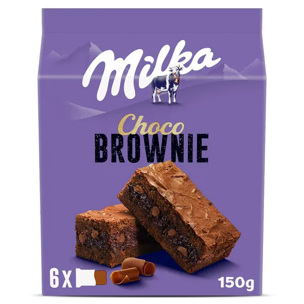 Choco brownie Milka caja 150 g