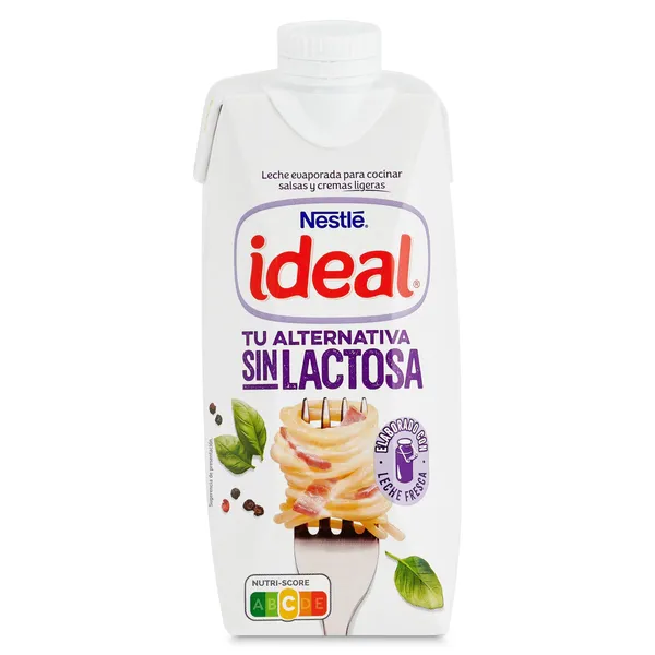 Leche evaporada sin lactosa Ideal 525 g 2