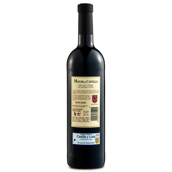 Vino tinto Mayor de Castilla botella 75 cl 2