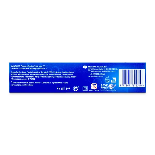 Pasta de dientes blanqueadora Colgate Sensation tubo 75 ml 3