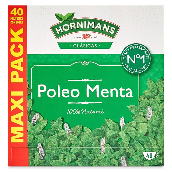Poleo menta Hornimans 40 unidades 2