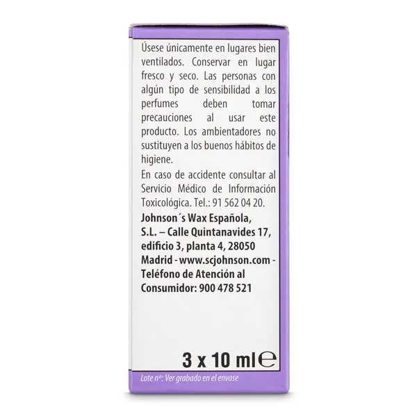 Ambientador lavanda recambio Glade caja 3 unidades 4