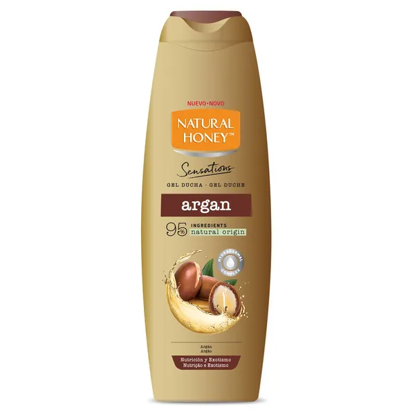 Gel de ducha elixir de argán Natural Honey 650 ml 2