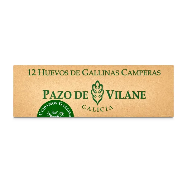 Huevos camperos Pazo de Vilane caja 12 unidades 3