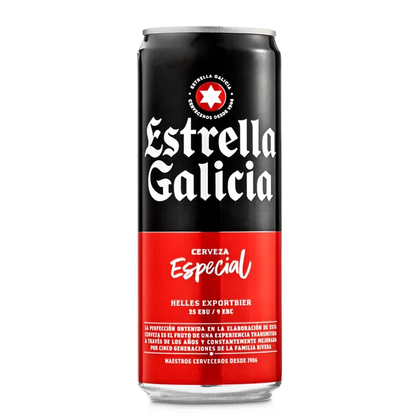Cerveza Estrella Galicia 33 cl 2