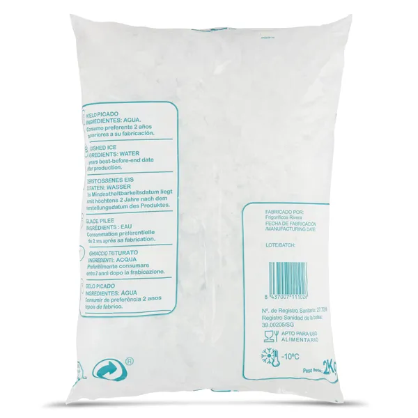 Hielo picado 2 Kg 2