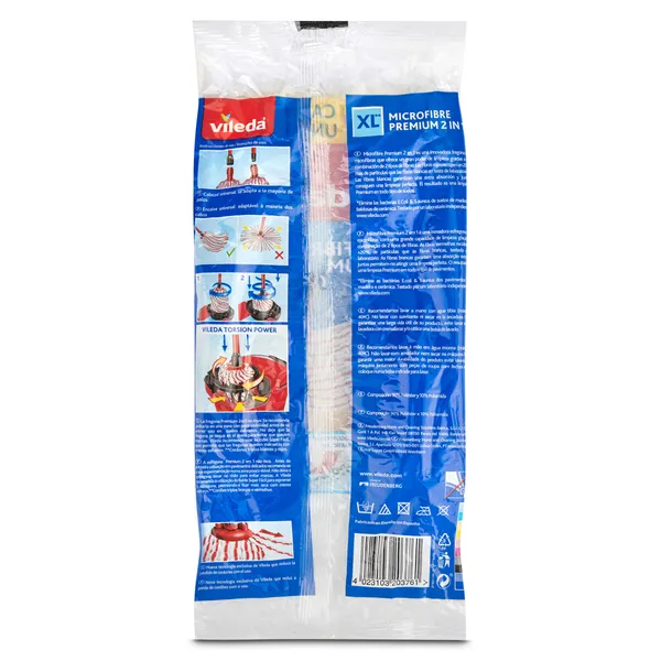 Fregona de microfibra premium Vileda 1 unidad 3