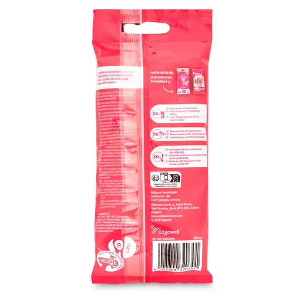 Maquinilla desechable mujer Wilkinson blister 4 unidades 2