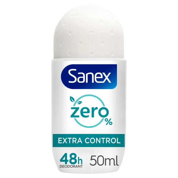 Desodorante roll-on extra control Sanex Zero% bote 50 ml