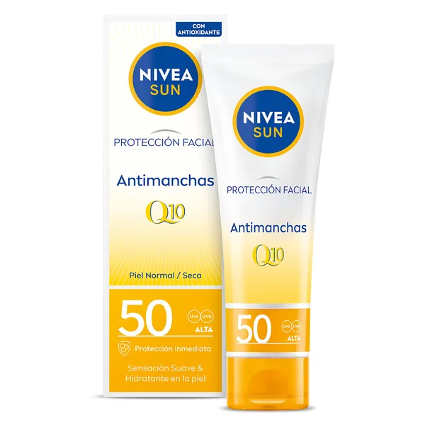 Crema facial solar spf 50 Nivea tubo 50 ml 2