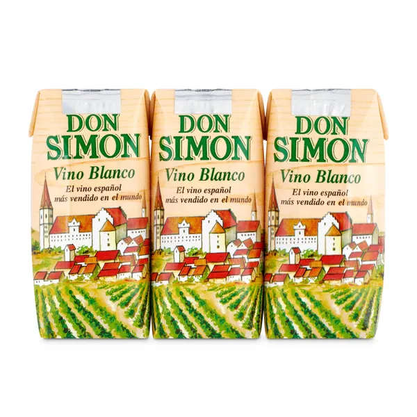 Vino blanco Don Simón pack 3 x 187 ml 2
