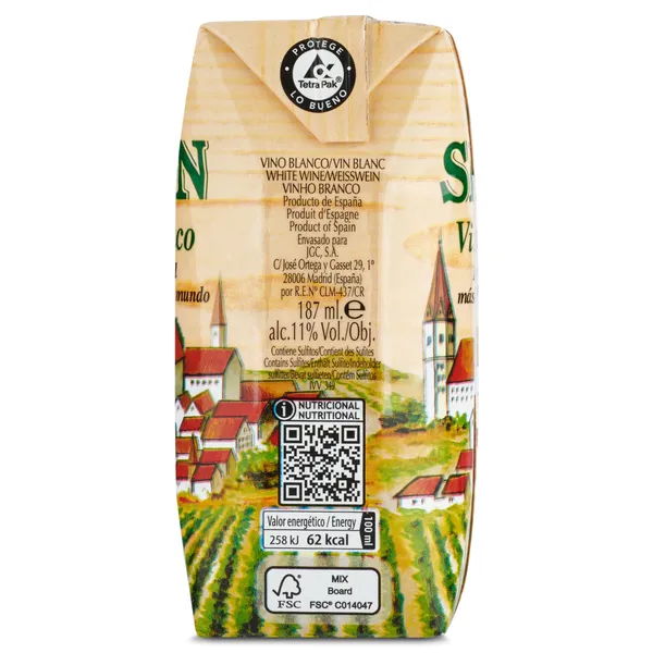 Vino blanco Don Simón pack 3 x 187 ml 4