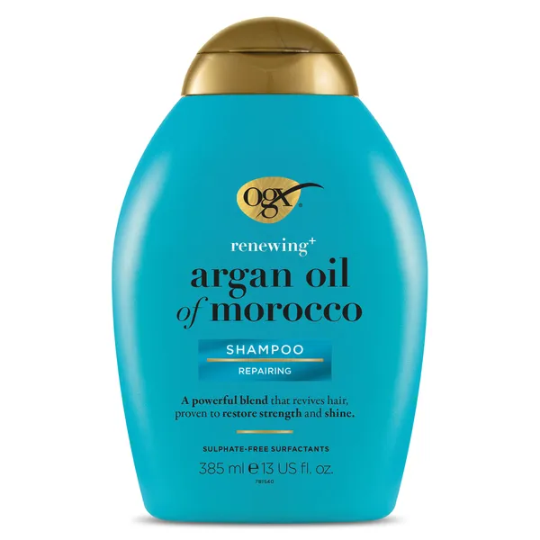 Champú aceite de argán Ogx botella 385 ml