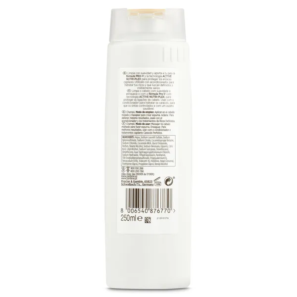 Champú rizos definidos Pantene botella 225 ml 2