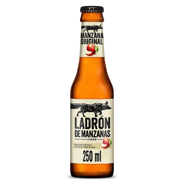Cider Ladrón de manzanas 25 cl 2