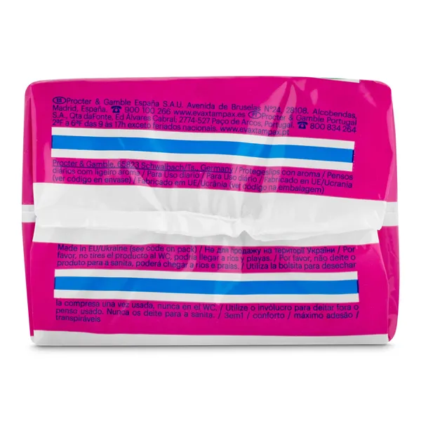 Protegeslips fresh normal plegado en bolsitas Evax bolsa 20 unidades 3