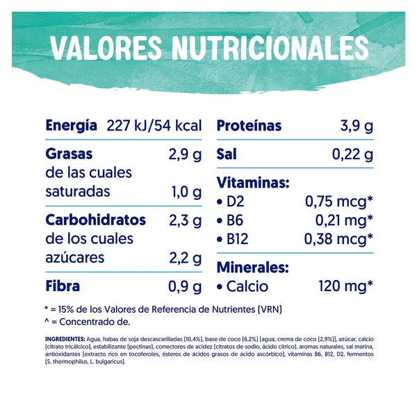 Postre natural de soja con coco Alpro vaso 400 g 4