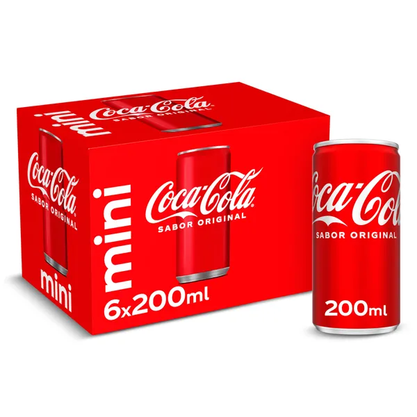 Coca-Cola mini 6 x 200 ml 3