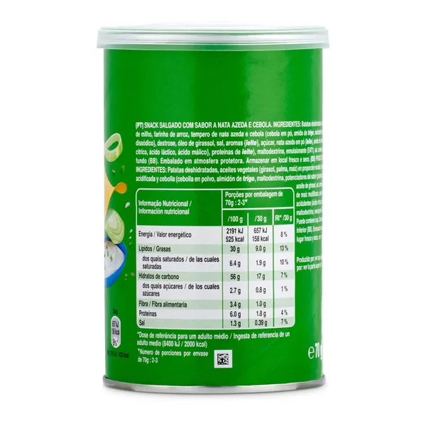 Pringles sour cream & onion 70 g 3