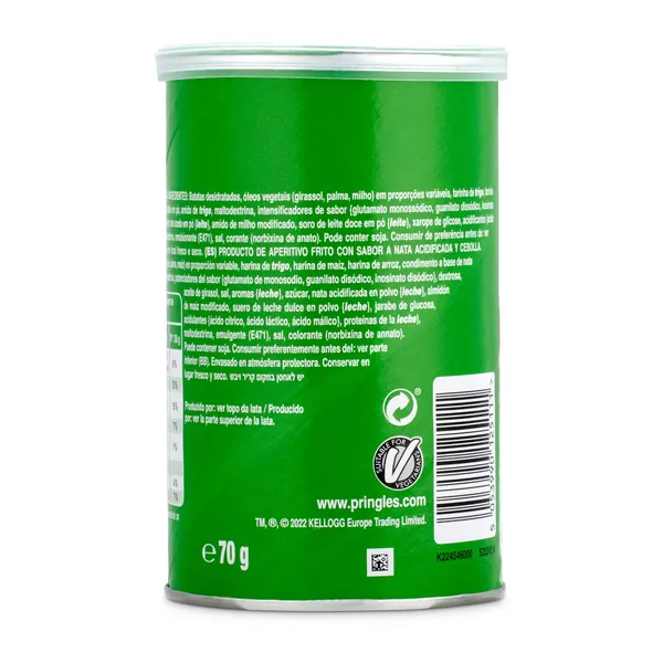 Pringles sour cream & onion 70 g 4