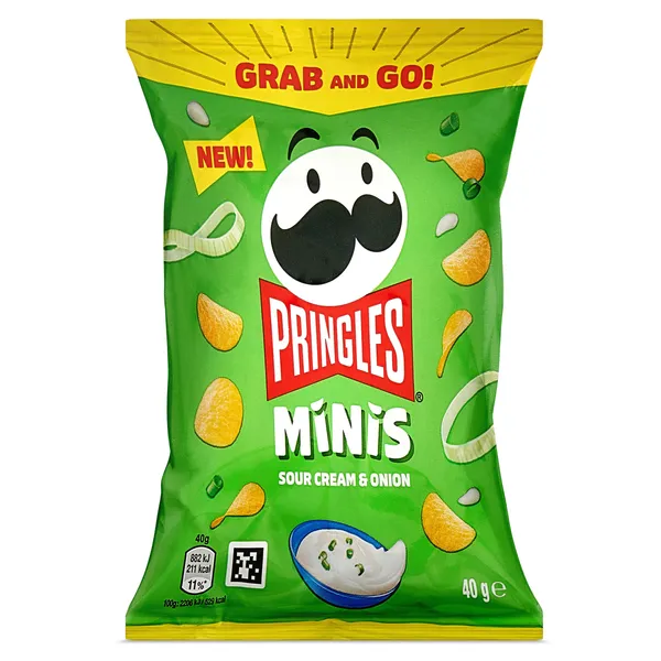 Pringles sour cream & onion mini 40 g 2