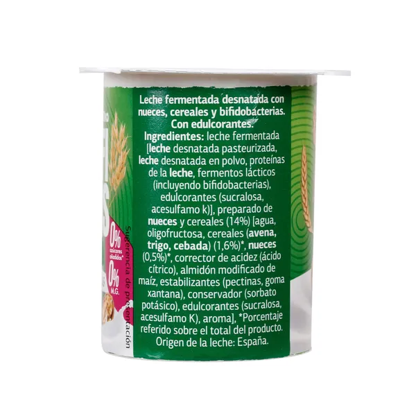Bífidus con nueces y cereales doble 0% Dia 4 x 125 g 4