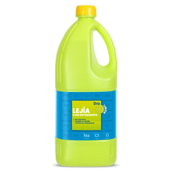 Lejía con detergente limón Dia 2 L 2