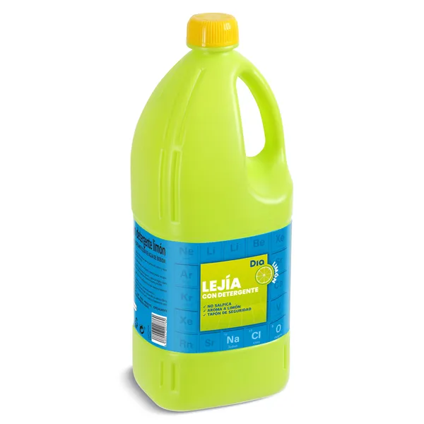 Lejía con detergente limón Dia 2 L 3