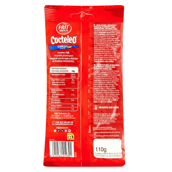 Mix frutos secos chilli picante Frit ravich 110 g 3