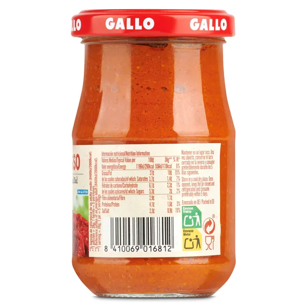 Pesto rosso Gallo frasco 190 g 3