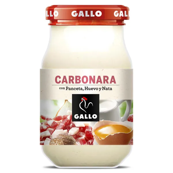 Salsa carbonara Gallo 330 g 2