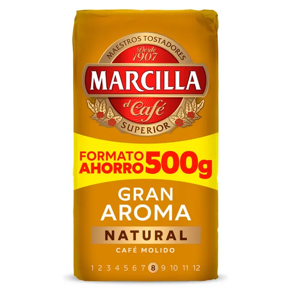 Café molido natural Marcilla 500 g 2